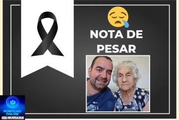 NOTA DE PESAR 👉😔⚰🕯😪👉😱😭😪⚰🕯😪Faleceu …Srª: Dona Lêla ( Vó do secretário de educação Professor Alexandre Vítor)