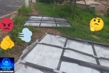 👉📢😡🫵⛈️☔🌪️🌨️🌬️👀👎O Temporal aconteceu há quase um mês, e os estragos  e outdoor continuam fazendo “parte da paisagem” 🫣