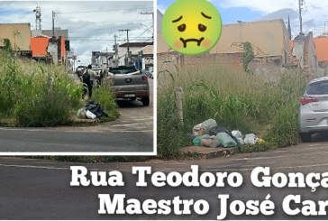 👉🫵🤮😡👎 Cadê a fiscalização???🐍🐸🕸️🕷️🦂🦟👽 Lote mato alto Rua Teodoro Gonçalves 516 centro