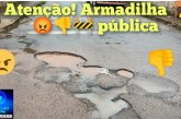 👉😡🫵⛳🕳️👎👊Moradores do bairro Serra Negra continuam reclamando de buracos na Rua Estados Unidos🕳️⛳