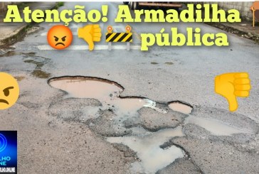 👉😡🫵⛳🕳️👎👊Moradores do bairro Serra Negra continuam reclamando de buracos na Rua Estados Unidos🕳️⛳