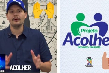 👉🤝🙏👏🙌🤝 Projeto acolher. Governo Municipal lança o Projeto Acolher – Governo Presente para ampliar