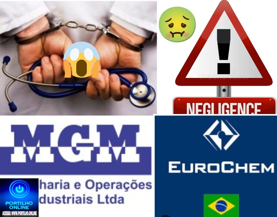 👉🫵 EUROCHEM Serra do Salitre.🫵📢😡🚑🚒🚔Negligência de Socorro 💊 🩹 🩺 🩺 🩻 Mineradora EUROCHEM e a terceirizada MGM