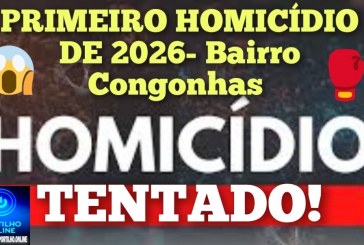 👉😈 Atualizando 🚒🚑🚔🚨🕯️⚰️🪦Homicídio tentando! Patrocínio registra o primeiro homicídio tentado de 2026