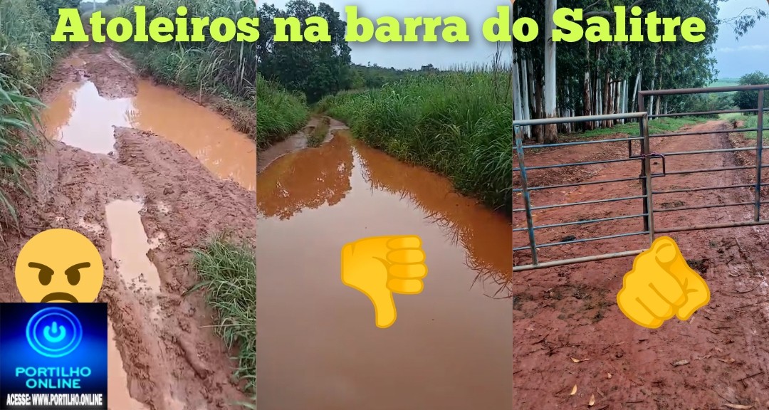 👉🗣️👎😤🫵🚨Estrada 🛣️ 👎 😡 😠 🚧 Portilho ajuda nois ai Bara da salitre e sapé.