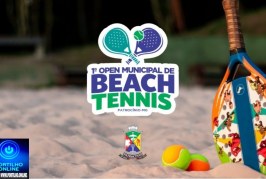 👉👏🤙🥇🤝Tênis 🎾 🎾 🎾 🎾 1º Open Municipal de Beach Tennis movimenta o calendário esportivo de Patrocínio