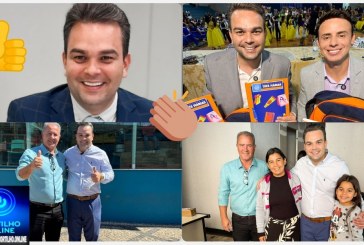 👉👏🏆🤝🫵Prefeito Patrocinense brilha em Três Marias, com popularidade acima de 80%