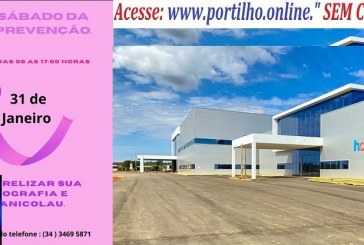 hospital de Cancer de Patrocinio informa…Sábado da prevenção das 08:00 as 1700: horas