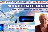 👉LUTO…⚰😔🕯😪😭FUNERÁRIA SAO PEDRO E PRÍNCIPE DA 🕊PAZ🕊🕊 INFORMAM… Faleceu, Faleceu em Patrocínio-MG, a Srª: Emídia Maria Pereira (nenen) aos 95 anos.