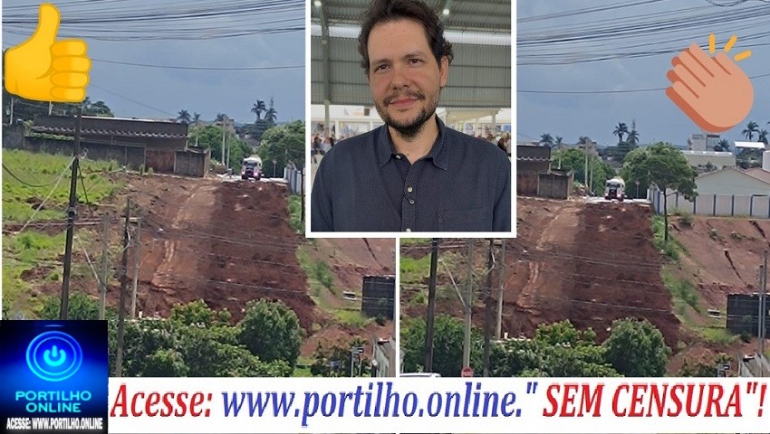 👉🏻👏🏻🫵🏻🛣️🙌🏻📢🤝🧢🐦Obra importante: abertura da Rua Otávio de Brito vai interligar Avenida Padre Matias ao Bairro Santo Antônio