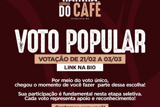 👉🏻👍🏻👏🏻🙌🏻🎊👑👑*Votação popular define candidata para próxima etapa do concurso Rainha Mundial do Café* 👑 🎉💅🏻🏆🥇👑👒