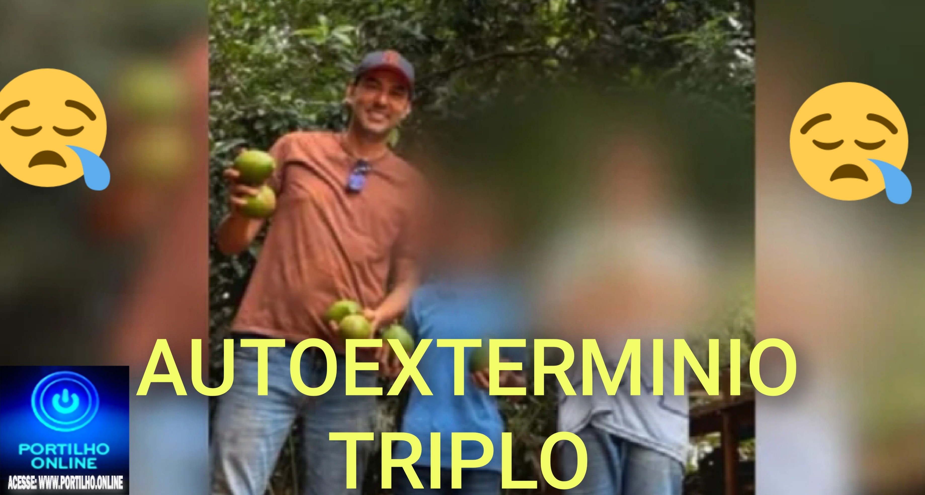 👉😌😪⚰️🕯️⚰️🕯️⚰️🕯️🚔🚒🚑🚨Autoexterminio triplo: secretário de prefeitura mata filhos e tira a própria vida