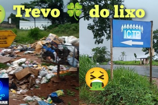 👉☘️🫵😡🤢🤮🤧😱Trevo ☘️ do lixão 🛣️ próximo ao trevo de Coromandel. Os proprietários moradores fazem as lambanças