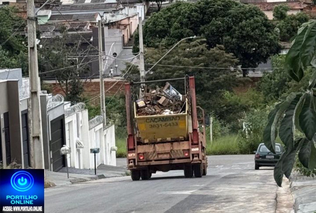 👉😱🫵😡🤔👊👎😠😤Empresas de caçambas não cumprem a legislação e insistem em não utilizar lona de proteção