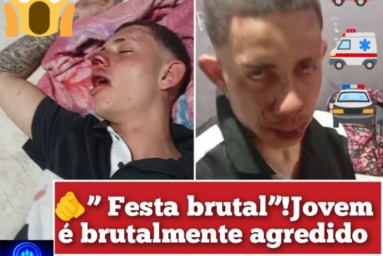 👉📢🫵” Festa brutal”! 🚓🚔😡🎊⛑️🩺🚑🚒🚔Jovem é brutalmente agredido em festa no Lions. Qual Lions ou Rotary”?!🫵