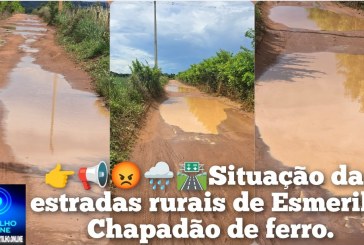 👉📢👎😡🌧️🛣️🆘🤝🛣️Situação das estradas rurais preocupa durante o período chuvoso
