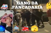 🤔😡🚨🚓🚔🍻🍹🚑🚒Violência da ” gang”! ELE está todo ” muido de tanta pancadas!