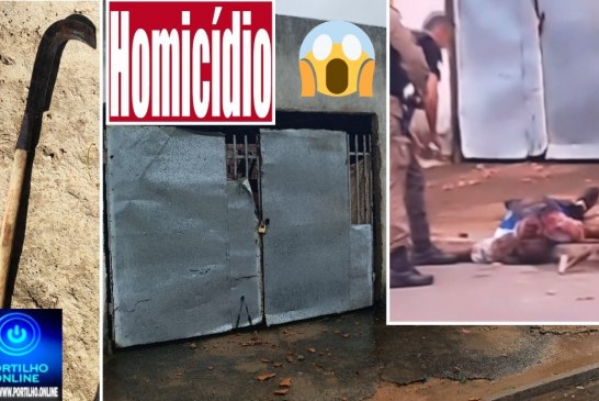 👉😱 🚨🚓🚔📢🚒🚑🚔🚓😱Homicídio a foiçadas no pescoço. Tudo envolvendo o som alto, tijoladas e foiçadas 😱