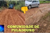 👉🕳🗣🛣🤔🚧👎🌨🌧Comunidade do Puladouro enfrenta dificuldades com estradas rurais em más condições