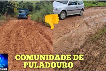 👉🕳🗣🛣🤔🚧👎🌨🌧Comunidade do Puladouro enfrenta dificuldades com estradas rurais em más condições
