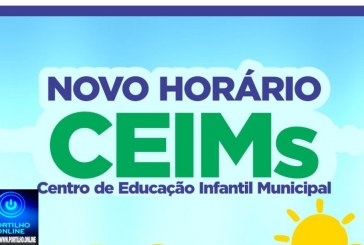 👉🙌👏 Notícias 🗞️ da prefeitura municipal..CEIMs passam a funcionar em novo horário para atender às famílias