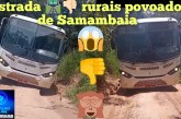 👉🤔📢🛣️👎🏻😱🫣🚍🚌🚧Comunidade de Samambaia. Nem com trator   traçado. Ajuda aí Portilho 