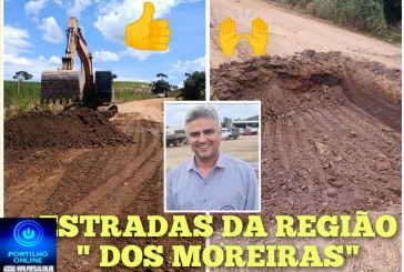 🫵🏻📢🙌🏻🤙🏻🤝👉🏻🛣️👏🏻🫶🏻🚧Estradas rurais na região dos Moreiras estão sendo reconstruídas