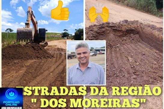 🫵🏻📢🙌🏻🤙🏻🤝👉🏻🛣️👏🏻🫶🏻🚧Estradas rurais na região dos Moreiras estão sendo reconstruídas