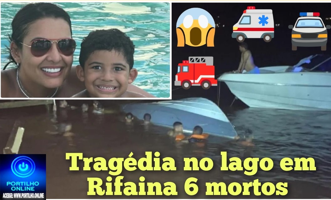 👉🏻🚔📢🚨🚧🚒🚑🕯️⚰️Tragédia no lago em Rifaina 6 mortos