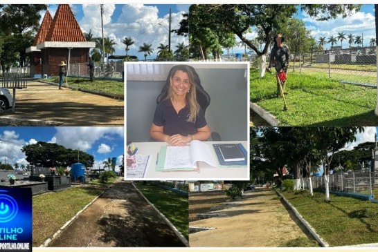 👉🏻👍🏻🤝👏🏻🪦🕯️🙌🏻🤙🏻Equipes do Cemitério Municipal realizam poda com dedicação e capricho