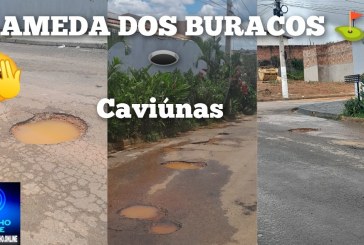 👉🏻⛳🕳️🫵🏻🫤🚧Moradores da Alameda das Caviúnas reclamam da buraqueiras