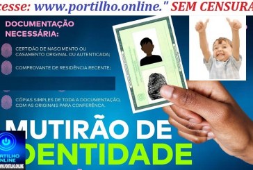 👉👍🙌👏🤝🚔✍Mutirão da identidade apenas 120 vagas!  É neste sabado dia 07/02/2026 a emissão de Carteira de Identidade acontece nos dias 7 e 14 de fevereiro