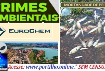 👉🏻📢CRIME AMBIENTAL! 🐟🐠🗣️🩻☠️☠️Denuncias sobre a mortandades de Peixes   mortos na EUROCHEM de Serra do Salitre