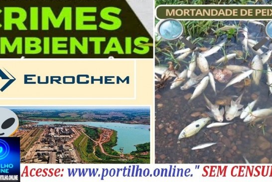 👉🏻📢CRIME AMBIENTAL! 🐟🐠🗣️🩻☠️☠️Denuncias sobre a mortandades de Peixes   mortos na EUROCHEM de Serra do Salitre