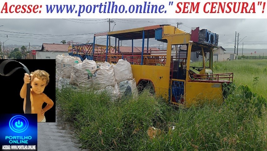 👉🏻🫵🏻📢😱🤔🚍🚂👻☠️Trem fantasma “sem alegria” abandonado em terreno da Prefeitura incomoda vizinhos