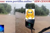👉🏻🧐😱🌧⛈☔🌨🌩 Enxurradas dos bairros Santa Terezinha, São Benedito e São Francisco desembocam na rotatória do Mangueiras e na avenida financiada.