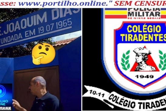 👉👀🤫📢🚔👨‍🎓👩‍🎓Escola Estadual Joaquim Dias terá ensino cívico-militar; professores demonstram insatisfação
