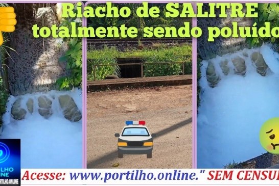 👉🏻👎🏻🫵🏻😡🐠🐟🤢🤮☠️💀Moradores de Salitre denunciam poluição em nascente de água