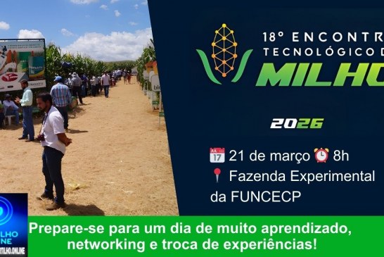 👉🏻👏🏻🤙🏻🫵🏻🌽🌽🌽🌽O futuro do agro começa dia 21: vem aí o 18º Encontro Tecnológico do Milho