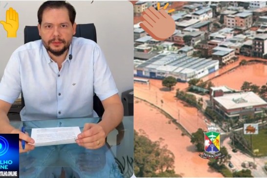 👉🏻🤝👍🏻🗞️ Notícias da prefeitura…Decreto autoriza apoio a municípios atingidos pelas chuvas e campanha de arrecadação segue até sexta-feira (06)