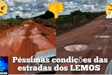 😡😠🫣👀🚧📢⛳ 🕳️ 🛣️ 👎🏻 😱 Boa noite, Portilho.  Essa é a situação atual da estrada do Lemos