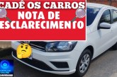 🫵🫣NOTA DE ESCLARECIMENTO Cadê os carros? Qual despachante fez as ” tran$ferencia$?!. 