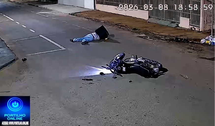 👉🏻🤔🚨🚔🚓🏍️🛵🚑🚒 Acidente envolvendo dois motociclistas