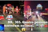 🚑🫵🚨🚧🚒🚑🚓Vídeos chocantes…Morreram na hora!!!🚔🚑🚒😮🚨😱⚰🕯😭ACIDENTE FATAL na BR-365 próximo ao trevo de Coromandel