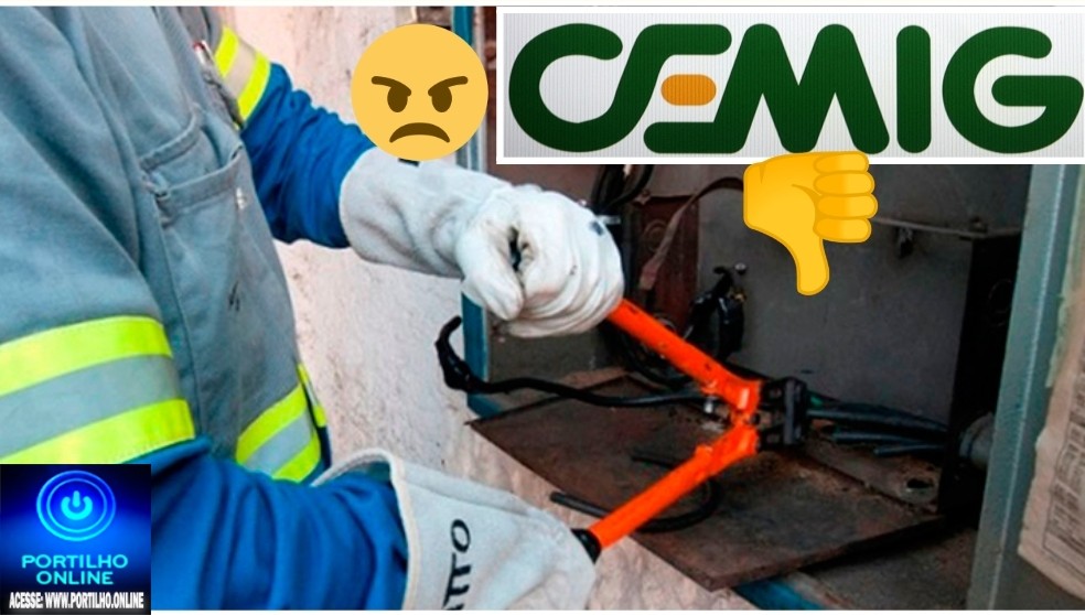 👉🏻📢😡🗣️🚨🔌🔦💡🕯️CEMIG corta energia mesmo pagas