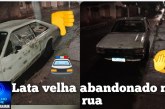 👉🏻🫣📢🗣️🚧🫵🏻🚨Lata velha! Moradores pedem providência para a retirada desse veículo