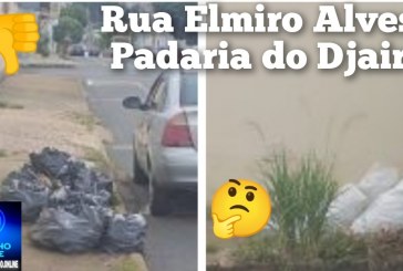  👉🏻📢🫵🏻👎🏻😡😠🤢🤮Moradores e vizinhança em torno da Padaria do Djair reclamam de sacos de lixo acumulados