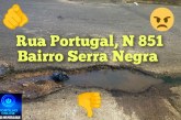 👉🏻📢😡🫵🏻👎🏻 ⛳ 🕳️Oi Portilho, Vi o Whatsapp Olha aí como ta a frente da minha casa, na Rua Portugal, N 851