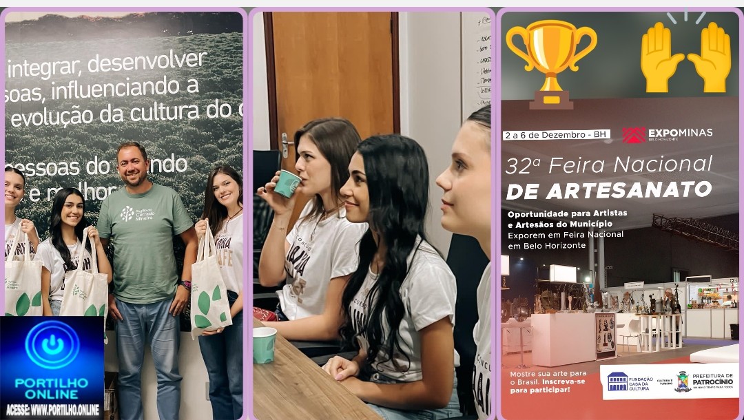 👉🏻🙌🏻🏆🎇🤝🎊💅🏻🤳🏻👒👠Fundação Casa da Cultura informa….Café, conhecimento e tradição marcam visita das finalistas do Concurso Rainha Mundial do Café