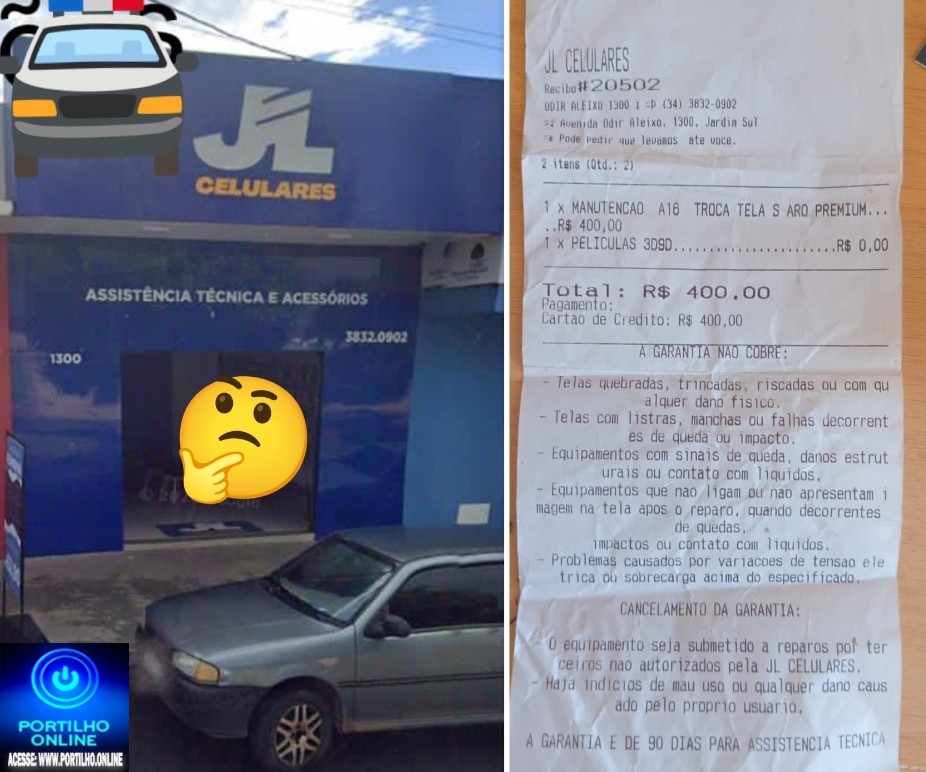 👉🏻🫵🏻 Reclamação da loja de celular 📲 JL Celulares 👊🏻🗣️🚨🚔👎🏻📱Portilho poe aí o Chicote pra Estralar pra cima dessas duas lojas de celular